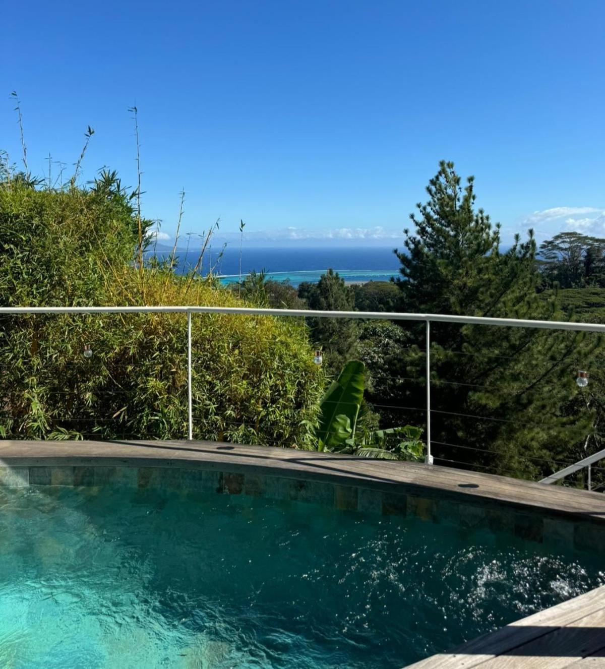 Studio Confort Avec Piscine Et Vue Tahiti Punaauia ภายนอก รูปภาพ